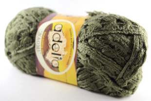 Пряжа ADELIA "NAOMI" 100% акрил 100г 24м±1.5м №09 т.зеленый