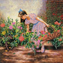 Схема для вышивки бисером «Букет для мамы»