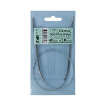 Спицы  GAMMA круговые MKS металл d 3. 0 мм 40 см с металлической леской